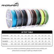 Us 2 28 40 Off Angryfish Wholesale 100m 4 Strands Braided Fishing Line 8 Colors Super Pe Fish Line Strong Strength In Fishing Lines From Sports