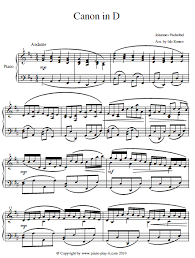 Be sure to click on the link beneath the printed music for the full arrangement of this easy piano version of canon in d. Canon Advanced Players Sheet Music To Print On Colored Paper For Flowers