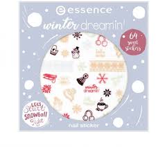 essence winter dreamin nail sticker
