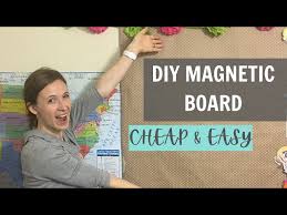 How To Make A Magnetic Board