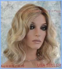 Details About Mila Monotop Smart Lace Front Wig Wavy Color 12fs8 Rooted Blond Jon Renau