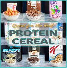 quest for the best protein cereal
