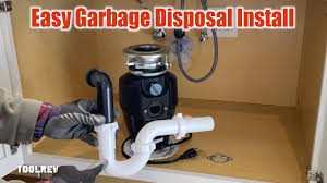 how to install a garbage disposal and