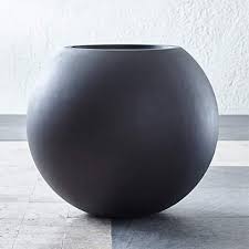 sphere large dark grey indoor outdoor