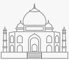 Pikpng encourages users to upload free artworks without copyright. Taj Mahal Coloring Page Taj Mahal Png Png Image Transparent Png Free Download On Seekpng