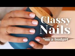 home manicure diy natural nails