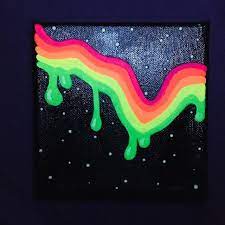 25 Neon Painting Ideas Easy To Make