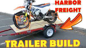 build a harbor freight trailer 1720 lbs