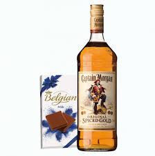 original ed rum belgian chocolate bar