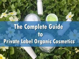 private label organic cosmetics