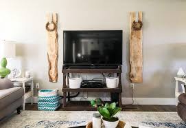 Diy Faux Pallet Wall For Your Tv Wood