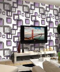 modern purple patterned 3d wallpaper