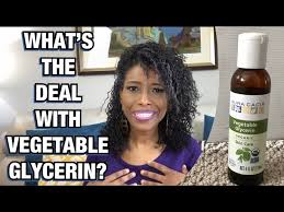 is vegetable glycerin good for natural