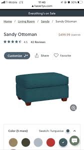 sandy havertys ottoman for couch sofa