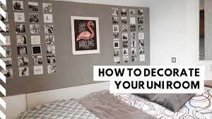 how to decorate your uni room you