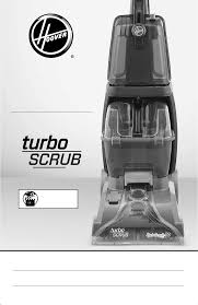 user manual hoover fh50133 turbo scrub