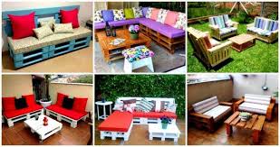 Pallet Outdoor Furniture Ideas