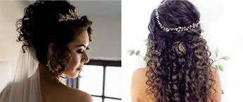 bridal hairstyles for curly hair