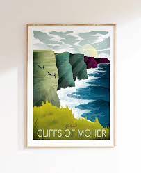 Cliffs Of Moher Irish Wall Art Ireland