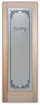 Elegant Glass Pantry Doors Lenora By
