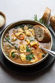 tortellini soup with sausage seasonal