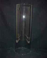 shades 3 x 8 clear glass cylinder