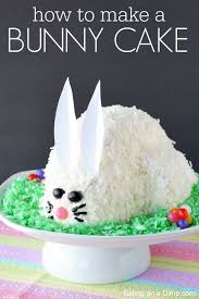 easter bunny cake easy bunny cake