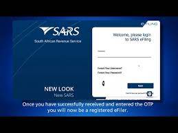 sars efiling how to register you