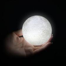 Luna Moon Nightlight Lamp Sugar Cotton