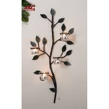 Metal Wall Decoration Tealight Candle