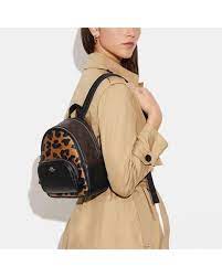 coach outlet mini court backpack lyst