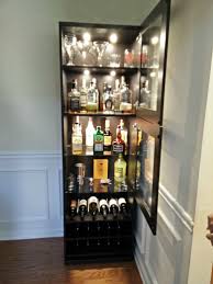 These handsome furniture pieces look like elegant cabinets, or decorative motif pieces, but inside, plenty of room to store or showcase your best liquor. Mini Bar Liquor Cabinet Ikea Novocom Top