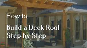 Build A Deck Roof Step