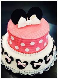 Mini Mouse 1st Birthday Cake Mini Mouse Birthday Cake Mini Mouse 1st Birthday Minnie Mouse  gambar png
