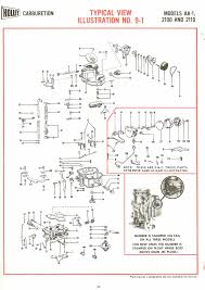 Holley Aa 1 2100 And 2110 Exploded Diagrams The Old Car
