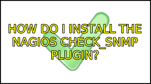 nagios check snmp plugin