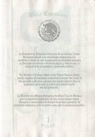 Your marriage license cannot be the. Mexican Passport Wikipedia
