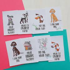 Here at kol's notes, we're making diy valentine's day card for dog lovers: Printable Lunchbox Notes Dog Lunchbox Notes Back To School Etsy Puppy Valentines Dog Valentine Cards Valentine S Cards For Kids