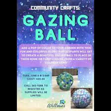 community crafts gazing ball willmar