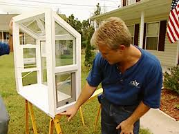 Garden windows, greenhouse windows, and bay bow windows in vinyl or aluminum from it's nice to have around each greenhouse window features a tough, durable frame in white or almond color. How To Fit And Install A Garden Window How Tos Diy