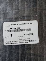 subaru outback floor mats carpeted