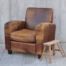 vine leather club chair home barn