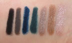 22e 30e aqua shadow swatches review