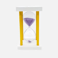 Wooden Square Frame Hourglass Sandglass