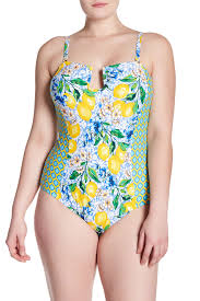 La Blanca Swimwear Limoncello Convertible One Piece Swimsuit Plus Size Nordstrom Rack
