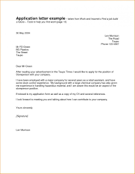 Basic Covering Letter Example Sinma Carpentersdaughter Co