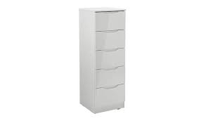 Tall skinny chest of drawers. Buy Legato 5 Drawer Tallboy Grey Gloss Chest Of Drawers Argos