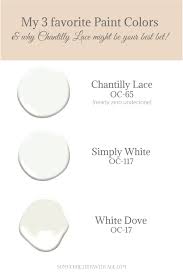 Chantilly Lace By Benjamin Moore Why
