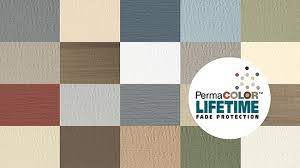 insulated siding colors and styles