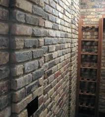 Brick Veneer Interior Walls